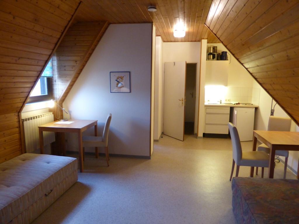 Gaestehaus An Der Rheinbruecke Altlussheim Εξωτερικό φωτογραφία