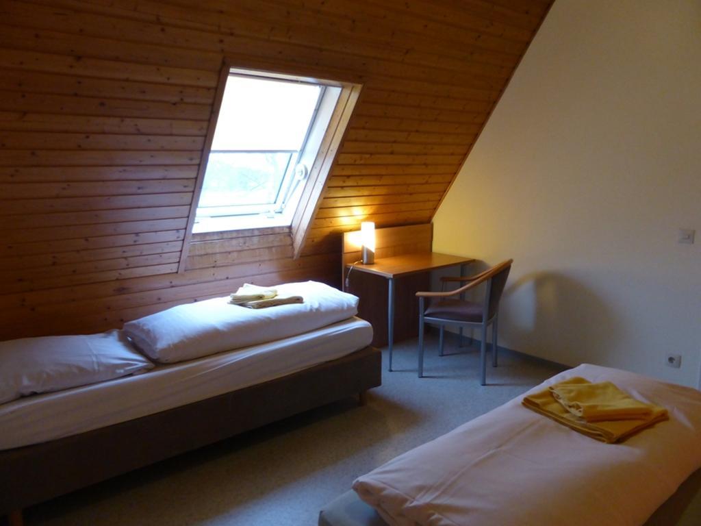 Gaestehaus An Der Rheinbruecke Altlussheim Εξωτερικό φωτογραφία